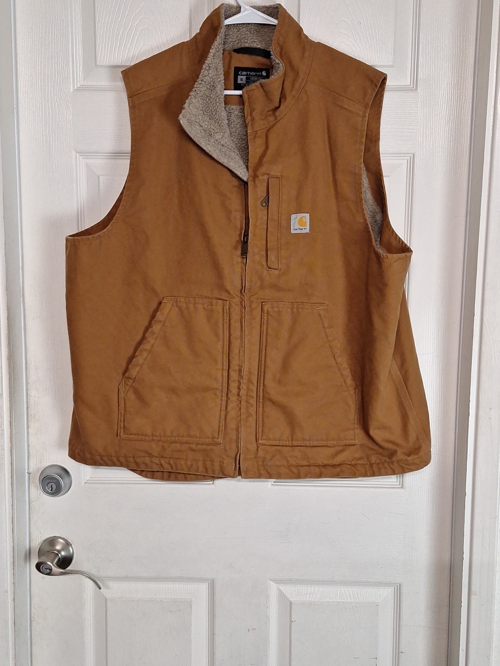 Carhartt Loose Fit Duck Sherpa Lined Men's Vest XL